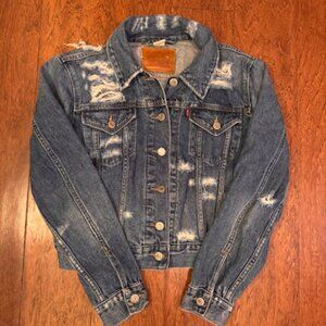 Levi's Distress Denim Jacket
